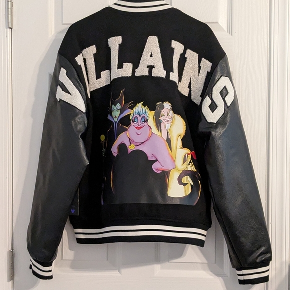 Disney Villans Varsity Jacket Size Large - Picture 1 of 9